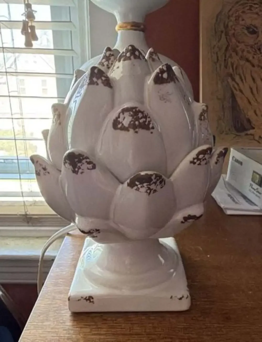 Scentsy Artichoke Ceramic Wax Warmer